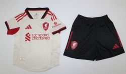 2526 Li Away kids player version soccer jersey